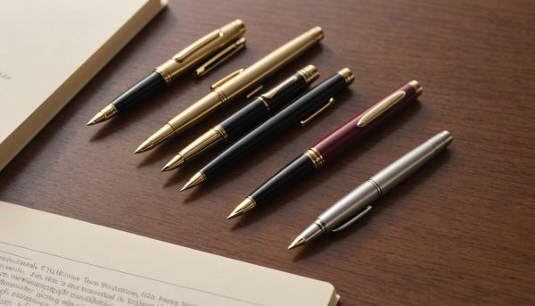 Quel stylo choisir pour écrire toute la journée ?