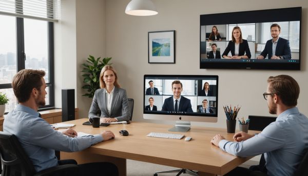 Visioconférence et webcams haute définition ici